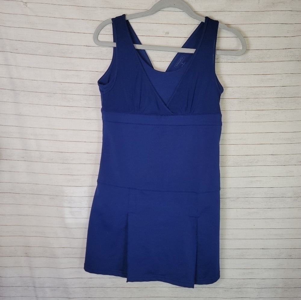 Athleta Royal Blue Tennis Dress, sz Medium